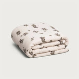 Soft Muslin Filled Blanket, Lightweight Baby Blanket, Nursery Bedding  Garbo and Friends Blackberry  