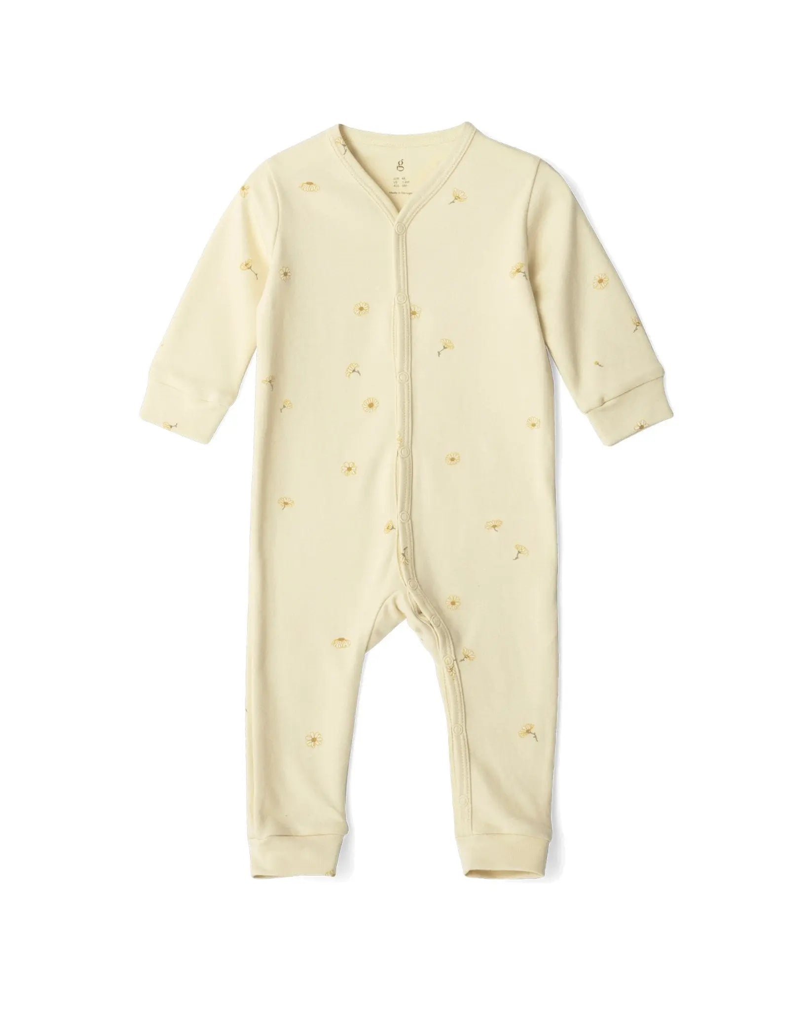 Jersey Pyjamas, Made in Portugal, Comfortable Pajama Set, OEKO-TEX® Certified  Garbo and Friends Daisy 74/80 (9-12M) 