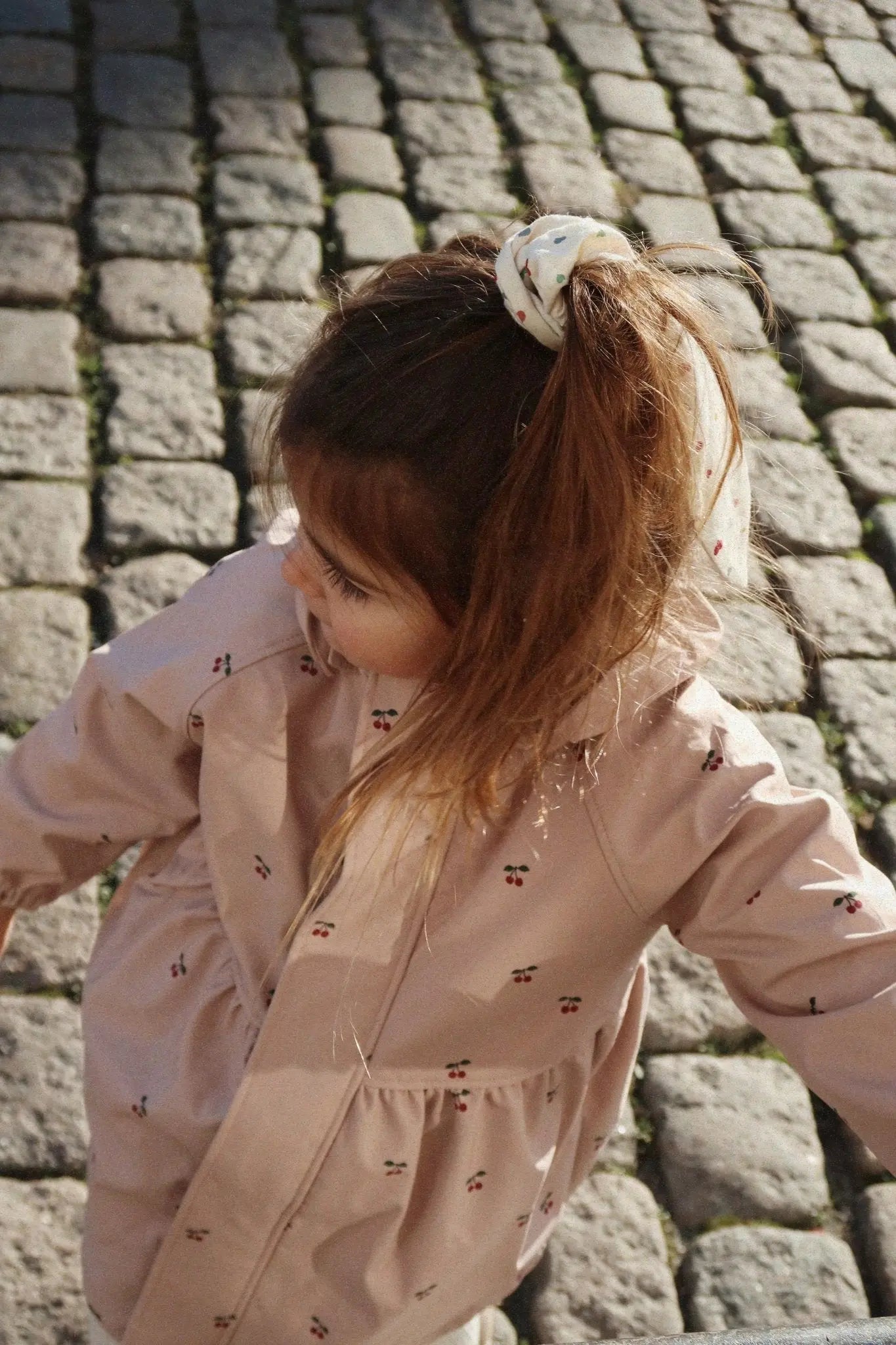 Cherry Blush Lui Jacket Girl, Lightweight Outerwear for Kids, Freedom to Move  Konges Sløjd   