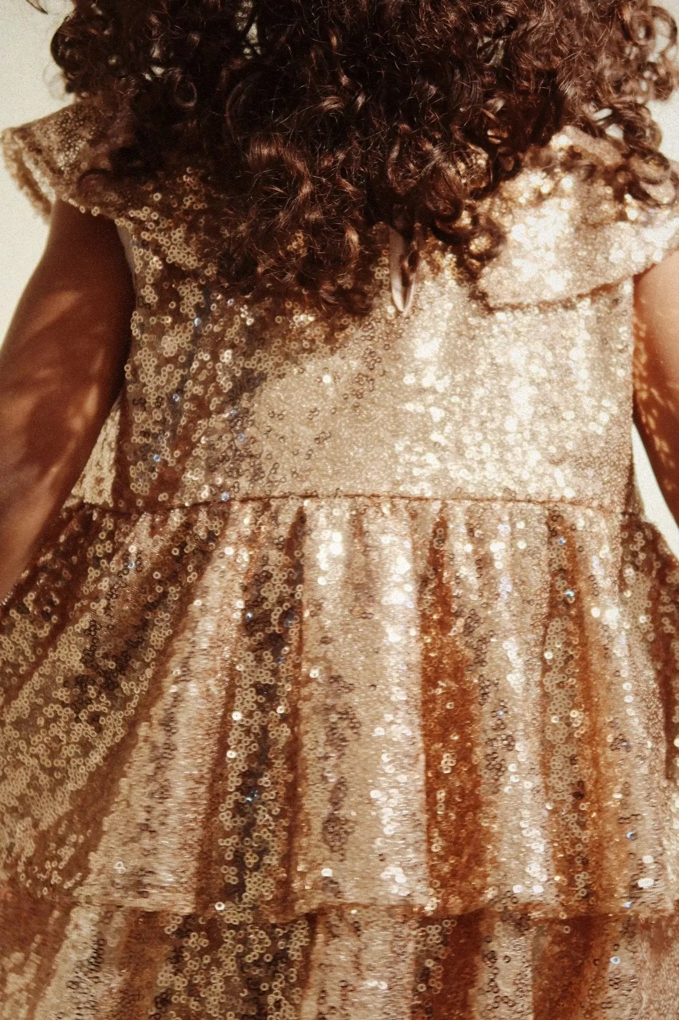 Gold Blush Starla Sequin Dress  Konges Sløjd   
