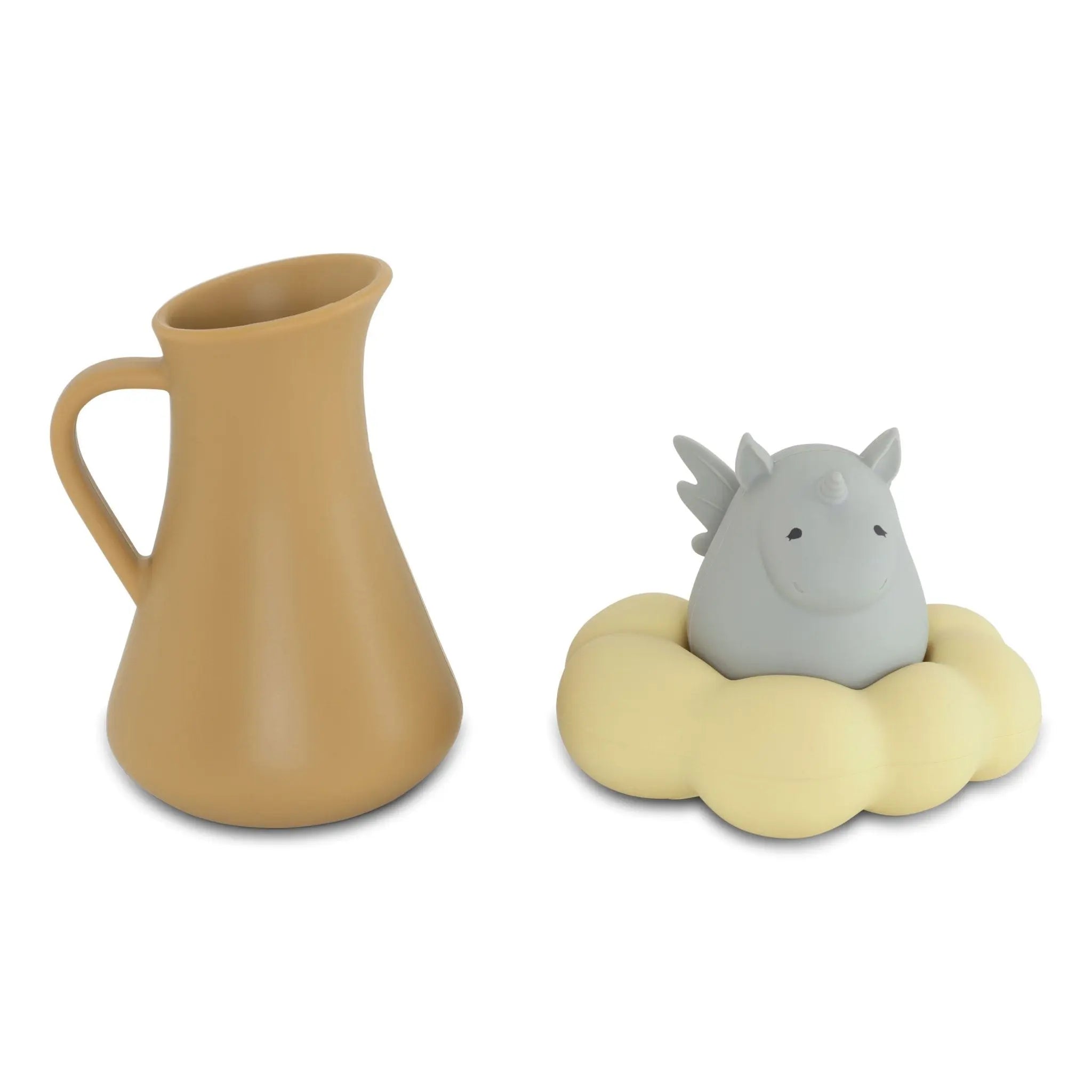 Silicone Bath Toys Unicorn, Non-Toxic Silicone, Unicorn Toy  Konges Sløjd Almond One Size 
