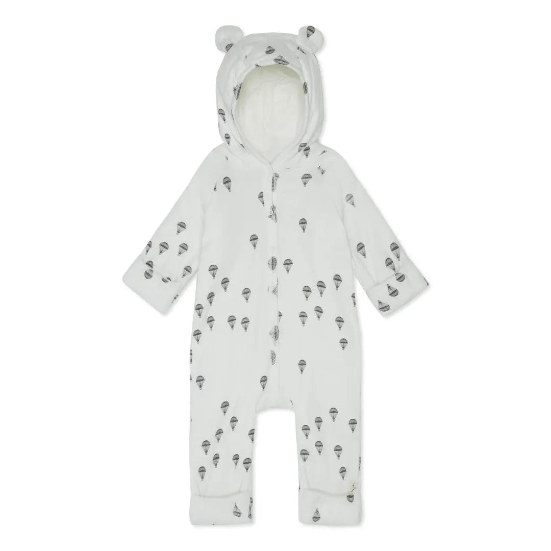 Newborn Onesie With Hood  Konges Sløjd Parachute 68cm/6M 