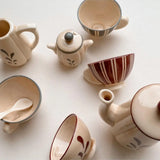 Ceramic Tea Set for Kids  Konges Sløjd   