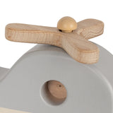 Beechwood Wooden Helicopter, Rotating Propeller Toy, Handmade Collectible  Konges Sløjd   