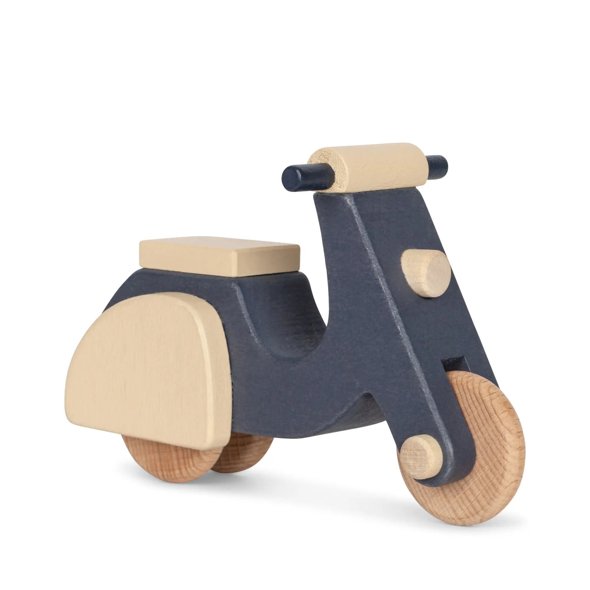 Handcrafted Wooden Scooter, FSC™-Certified Beech Wood, Sustainable Toy, Eco-Friendly, Kids Gift  Konges Sløjd   