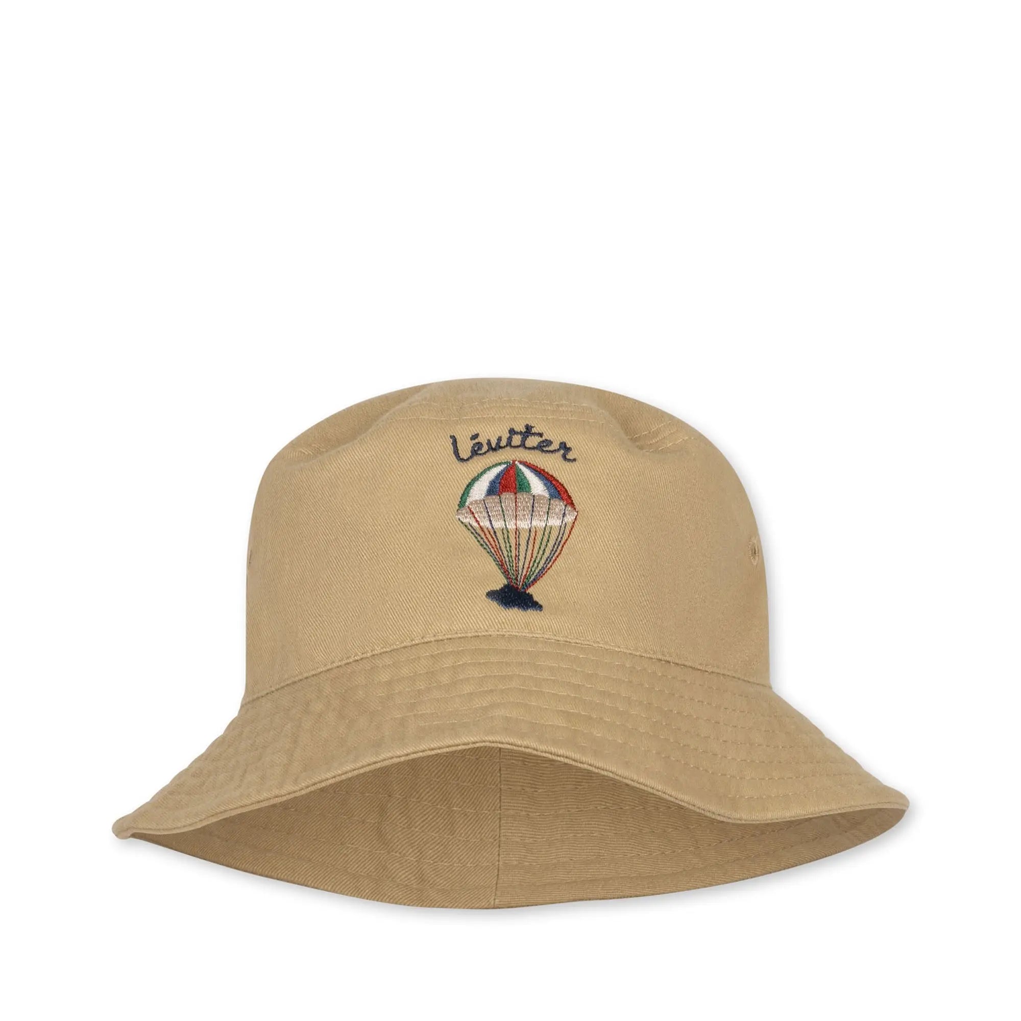 Mon Bucket Hat - Starfish, Embroidered Beach Hat, Organic Cotton Sun Hat, Stylish Headwear  Konges Sløjd Starfish 2-4Y 