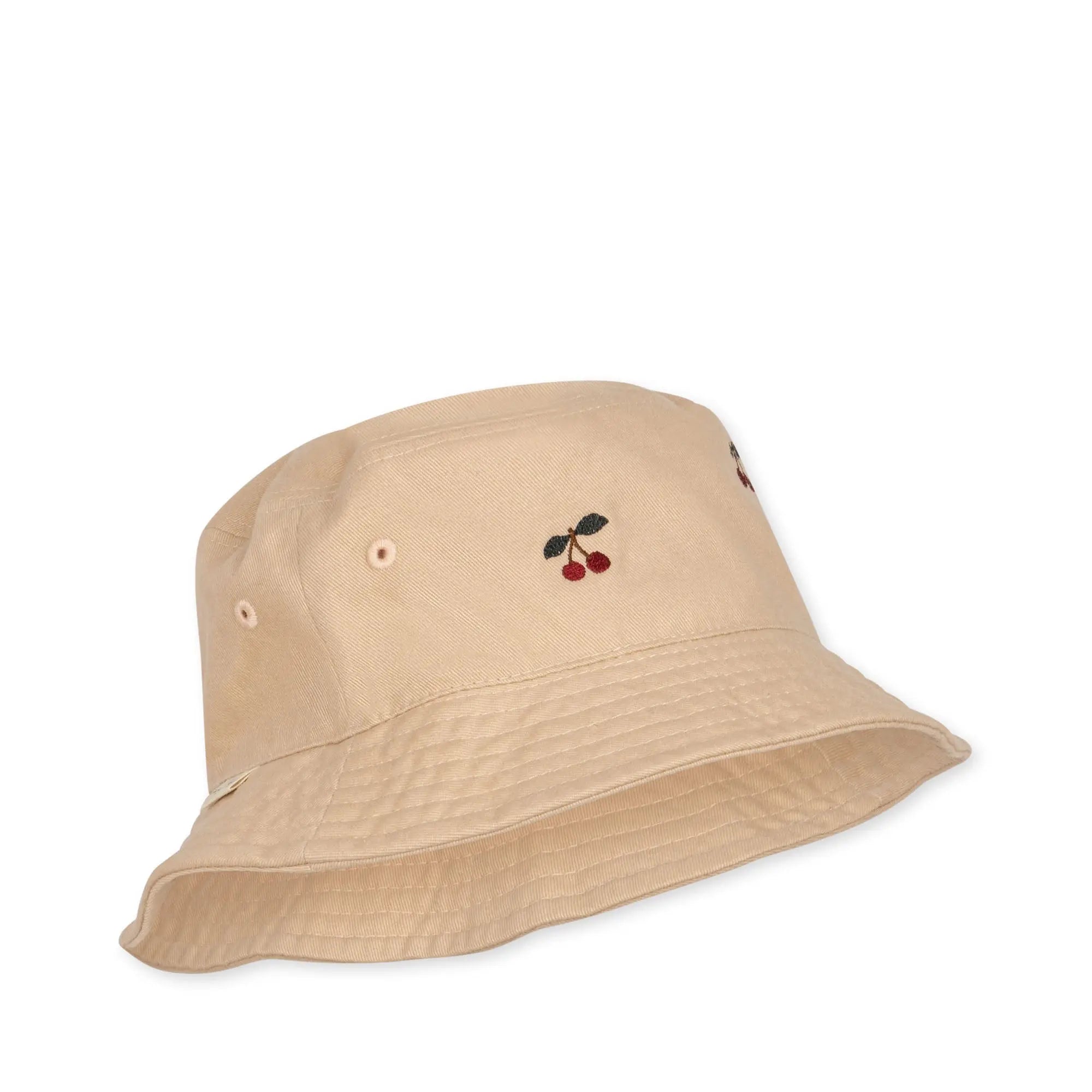 Mon Bucket Hat - Toasted Almond, Wide Brim Hat, Sun Protection Cap  Konges Sløjd   