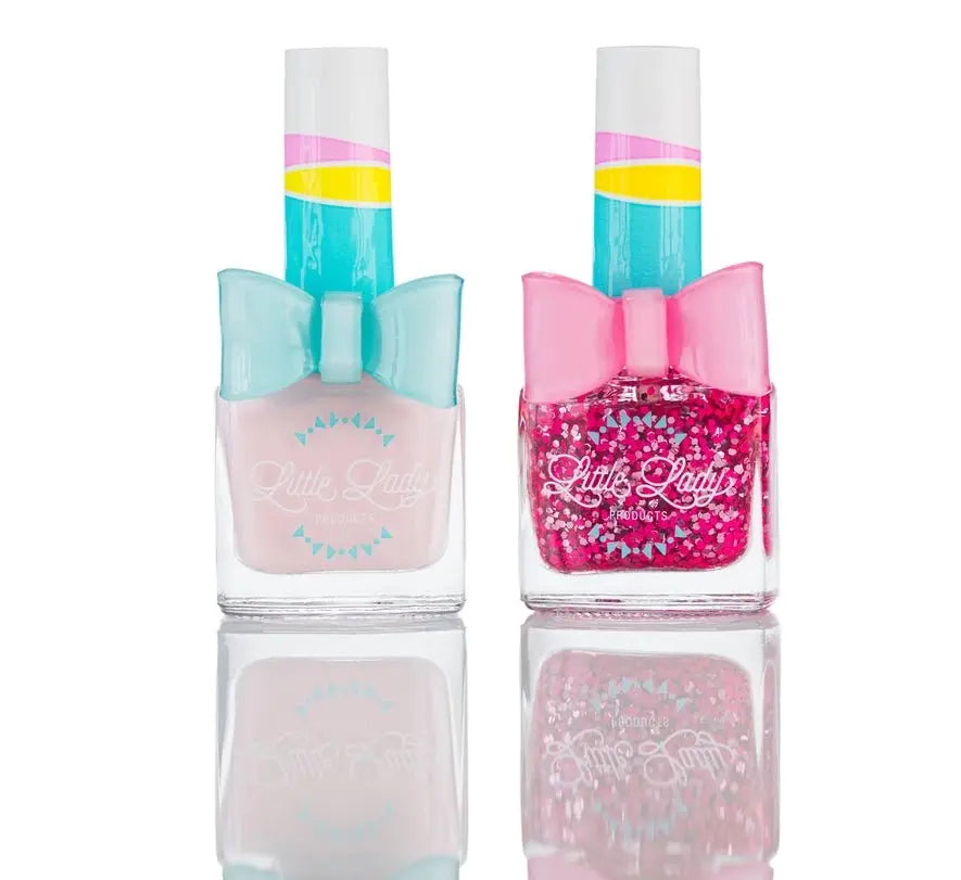 Scented Kids Nail Polish - Cotton Candy Tail Duo  Little Lady Products   