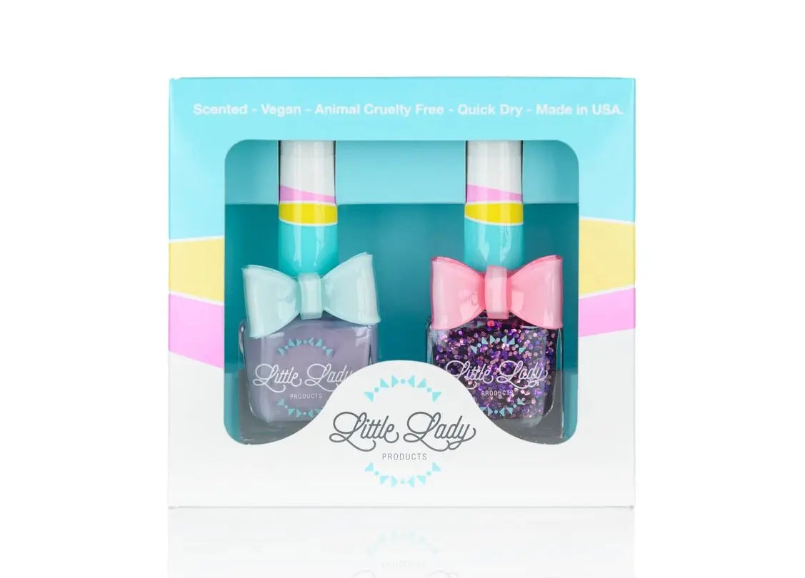Scented Kids Nail Polish - Lady Mermaid Duo  Little Lady Products   