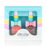Scented Kids Nail Polish - Peachy Rainbow Duo  Little Lady Products   