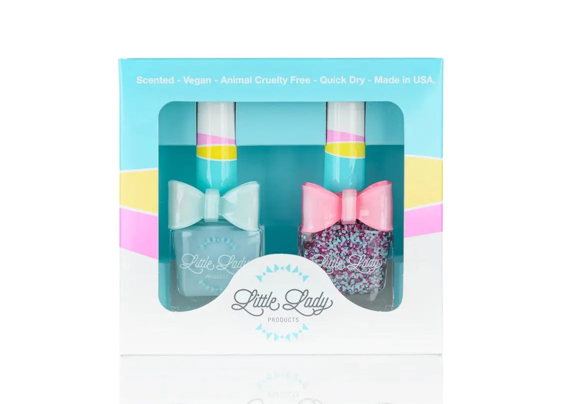 Scented Kids Nail Polish - Tropical Bunny Duo  Little Lady Products   