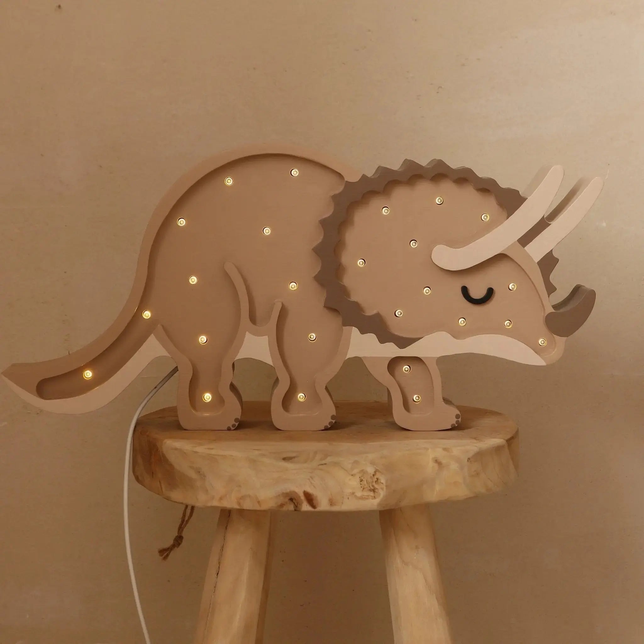 Little Lights Triceratops Dinosaur Lamp  Little Lights   