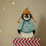 Limited Edition Penguin Lamp, Nursery Decor, Kids' Room Light lamp Little Lights Light Blue  