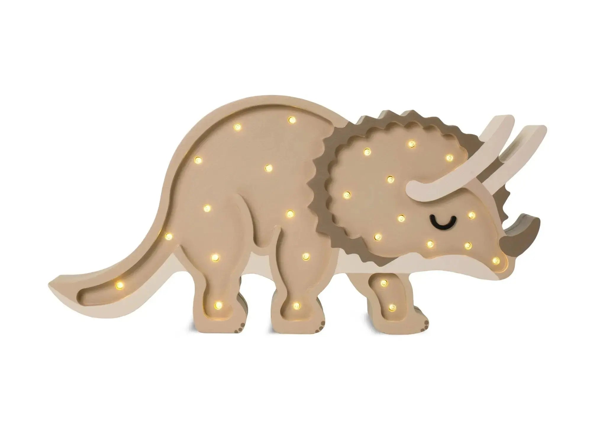 Little Lights Triceratops Dinosaur Lamp  Little Lights   