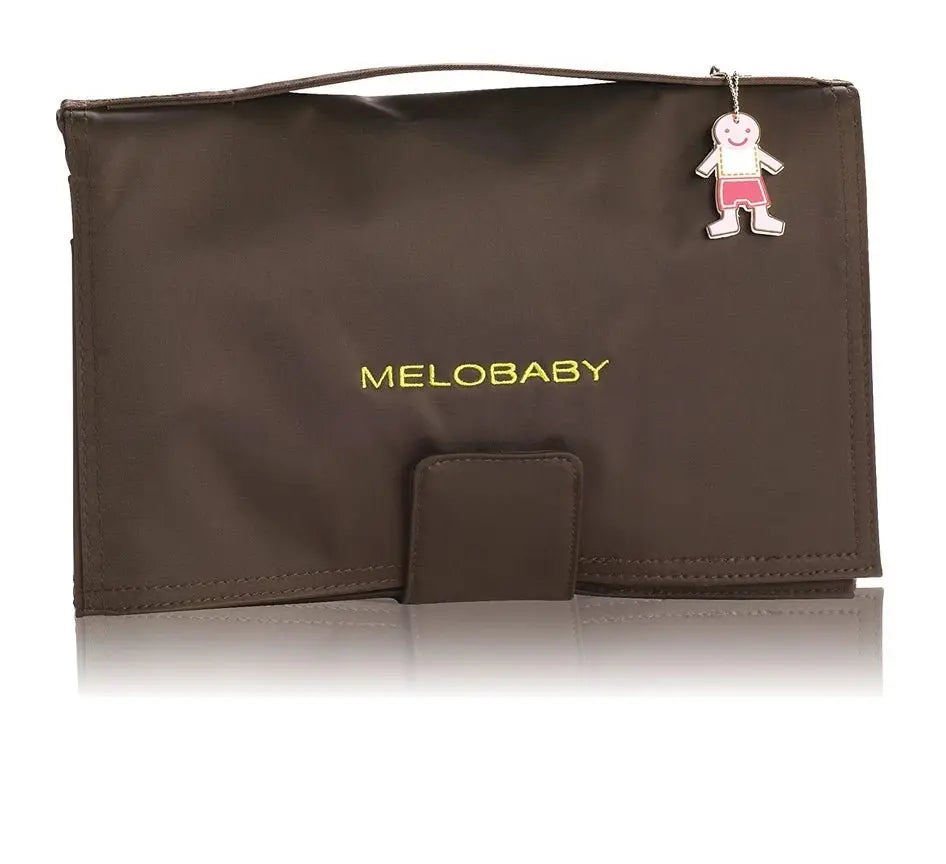 Brown All-In-One Diaper Wallet and Changing Pad  MeloBaby   