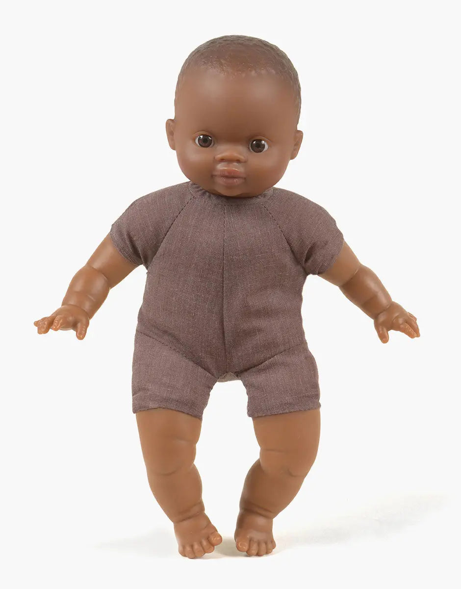 Oscar Vintage African Boy Baby Doll  Minikane   