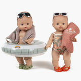 My Old-fashioned Suitcase “Seaside” Palm Trees – European Boy Baby Doll  Minikane   