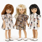 Mei European Girl Doll with Water Flower Dress  Minikane   