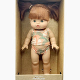 Gabriella European Girl Baby Doll in Palm Trees Underwear  Minikane   