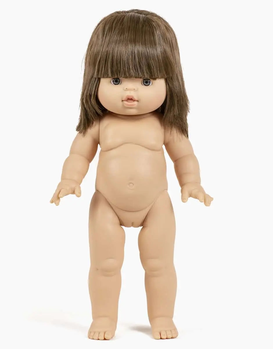 Chléa European Girl Baby Doll Without Clothing  Minikane   