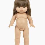 Chléa European Girl Baby Doll Without Clothing  Minikane   