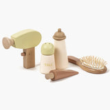 Nomade Mimosa Set With Changing Mat And Wooden Toiletry Set  Minikane   