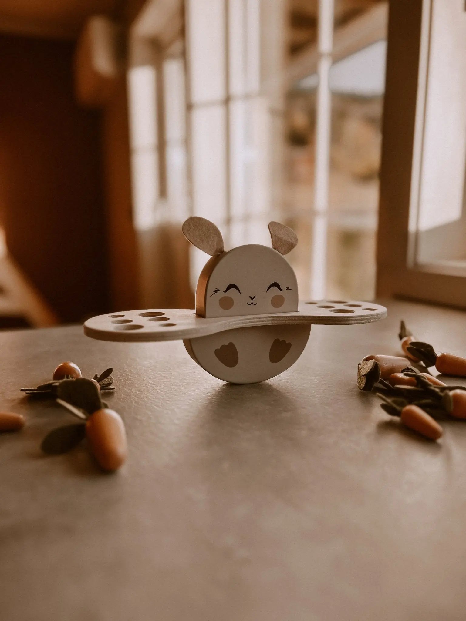 Bunny Balance - Wood puzzle  Mrs.Ertha   