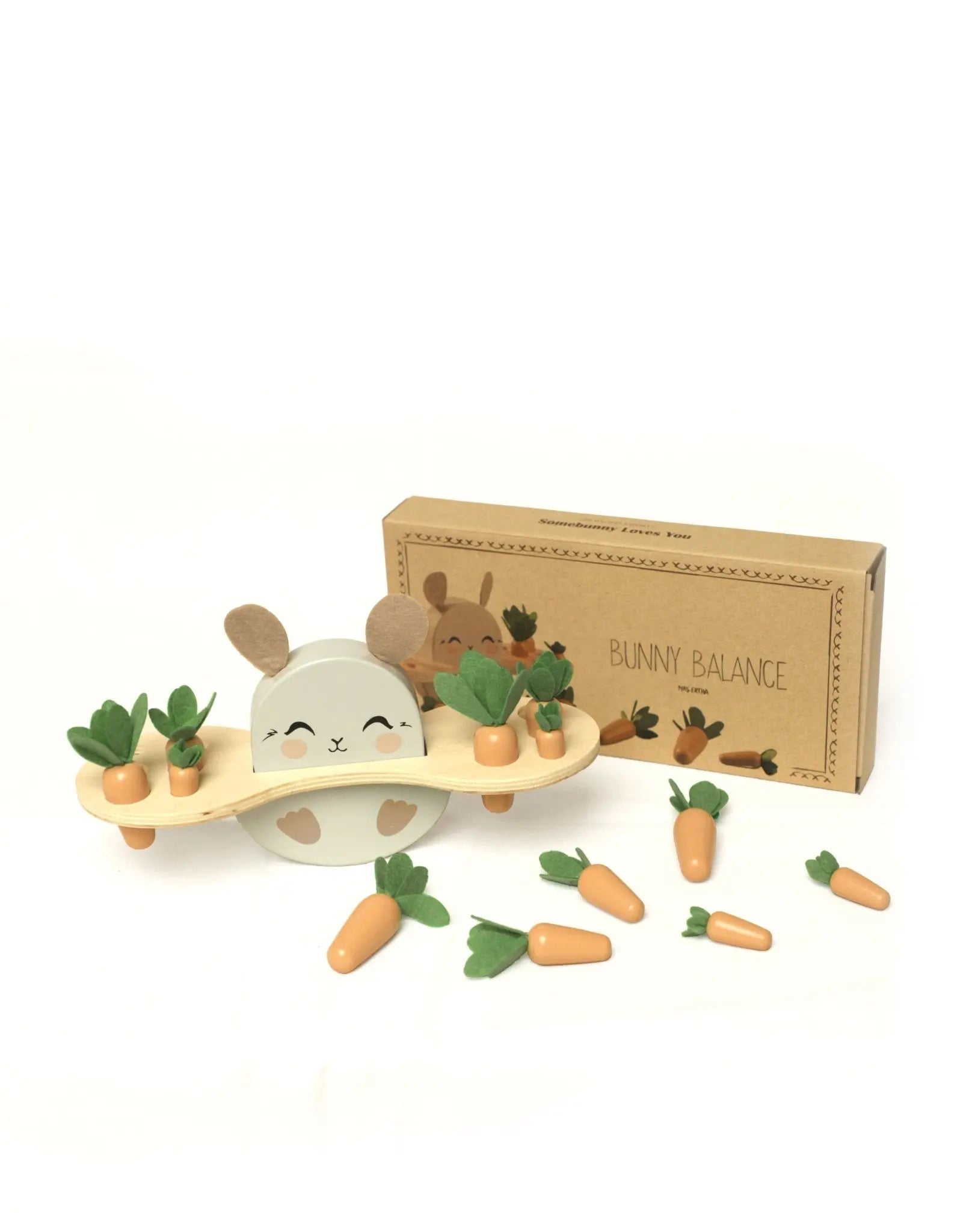 Bunny Balance - Wood puzzle  Mrs.Ertha   