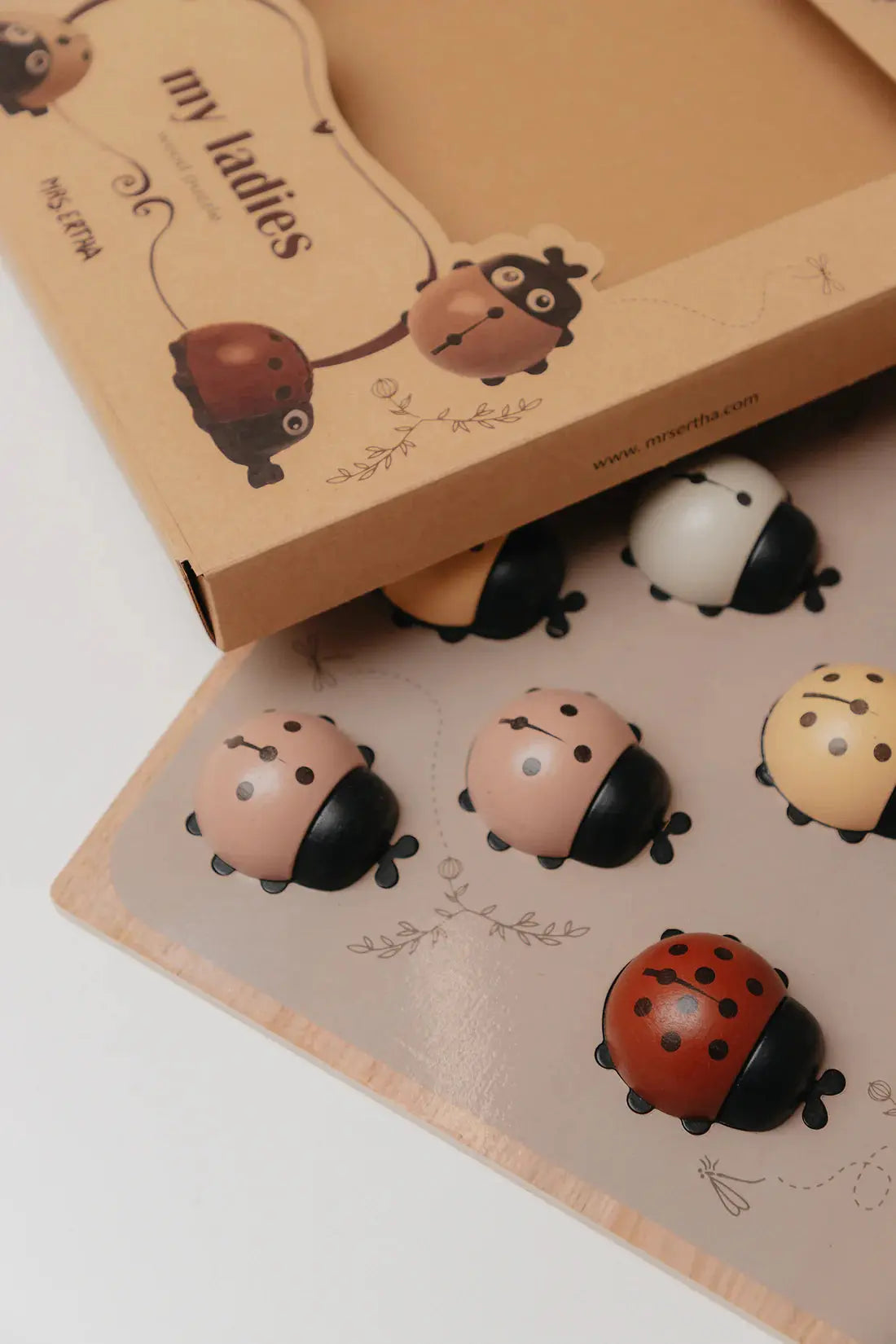 My Ladybugs Wood Puzzle  Mrs.Ertha   