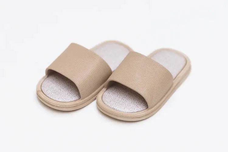 Taupe Children Slippers  Mrs.Ertha   