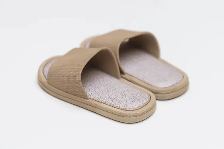 Taupe Children Slippers  Mrs.Ertha   