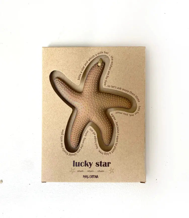 Lucky Star Silicone Baby Teether  Mrs.Ertha   