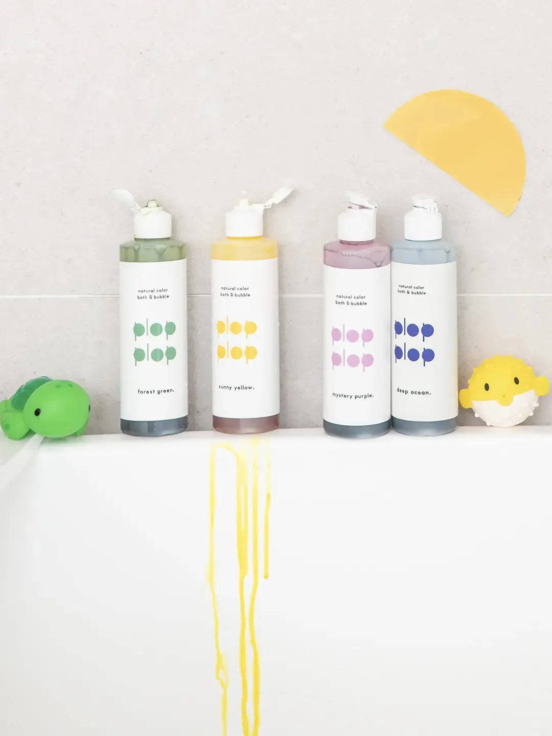 Plop Plop Sunny Yellow Bubble Bath For Toddlers  Nahthing Project   