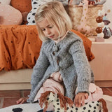 Darling Cushion - Little Pelle Pony, Knit Cotton Pillow, Soft Fiber Filled, Nursery Decor CUSHION - LITTLE PELLE PONY OYOY   
