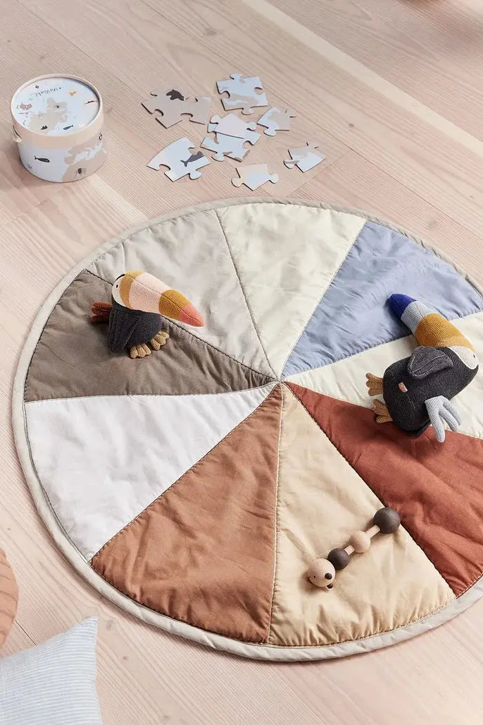 Toby Toucan Stuffed Animal Toy, Plush Bird Toy, Kids Comfort Toy, Soft Bird Pillow, Cute Nursery Decor  OYOY   