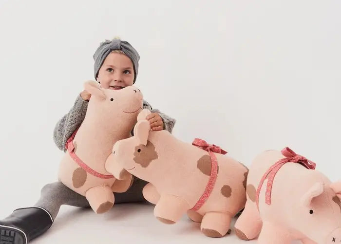 Sofie The Pig - Rose Plush Toy, Calendar Gift for Children, Cute Darling for December The Pig OYOY   