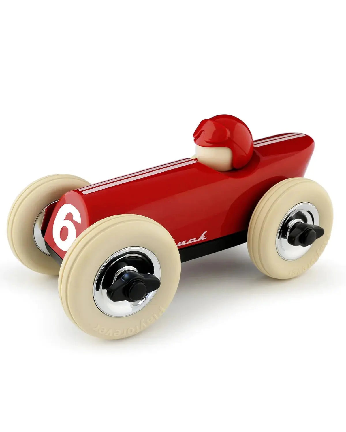 Dark Orange Car Verve Malibu, Wide Profile Design, Low-to-the-Ground Rubber Tyres, Collectible Toy Car  Playforever   