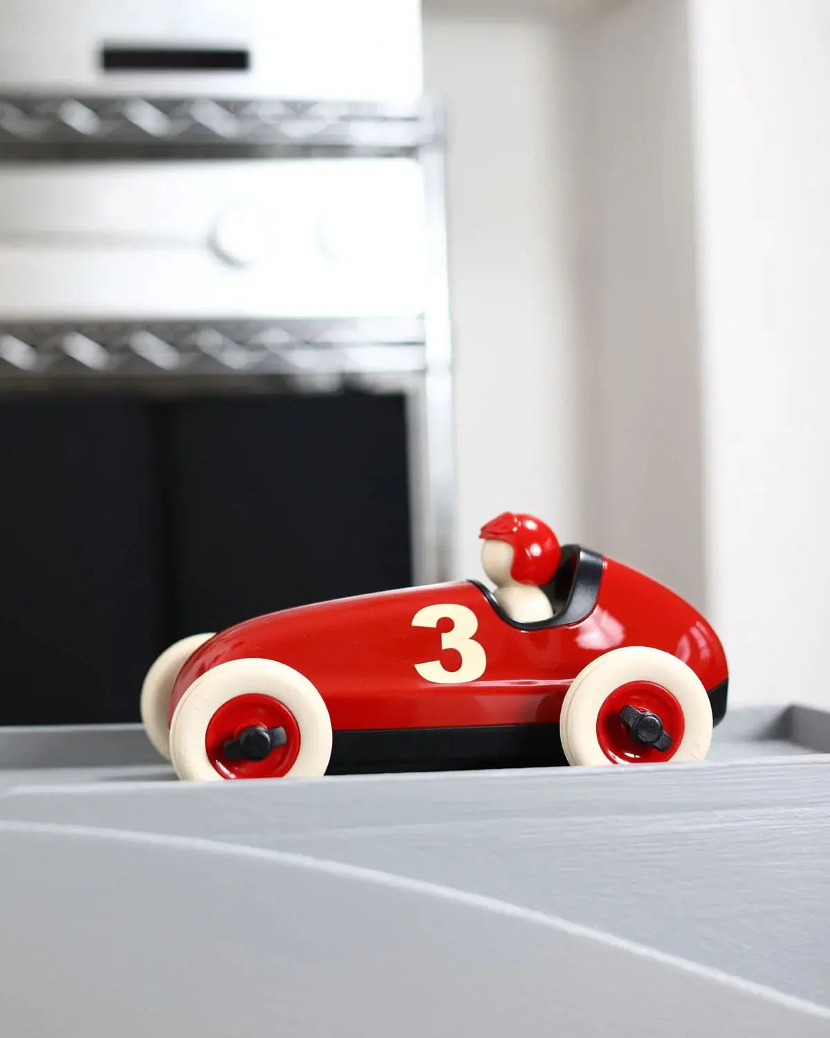 Wide Stream-lined Design, Rubber Tyres Low-to-the-Ground, Collectible Toy Car  Playforever   