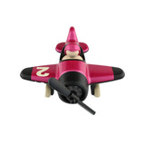Playforever Metallic Pink Plane Mimmo, Racing Aeroplane Toy, Eye-Catching Graphics  Playforever   