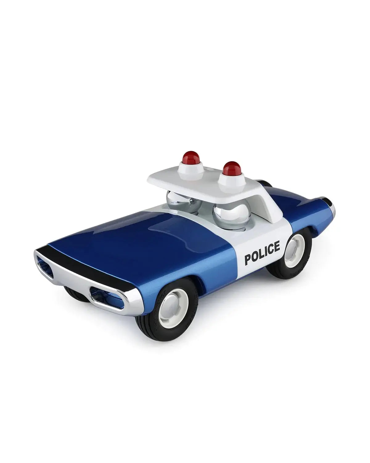 Playforever Car Maverick Heat, 1960s New York Inspired Toy, Collectible Vehicle, Retro Playtime Fun  Playforever Police Blue  