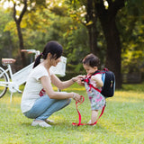 Space Rocket Harness Toddler Backpack - Blue and Red, Safety Harness Toddler Harness BP Dabbawalla   