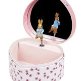 Heart Music Box/Jewelry Box with Peter Rabbit  Trousselier   