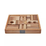 Natural Wooden Blocks In Tray – 30 Pcs  Wooden Story   