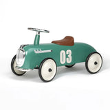 Safe and Fun Ride-On Roadster for Children - Classic Design, Sleek and Aerodynamic  Baghera Tender Green  