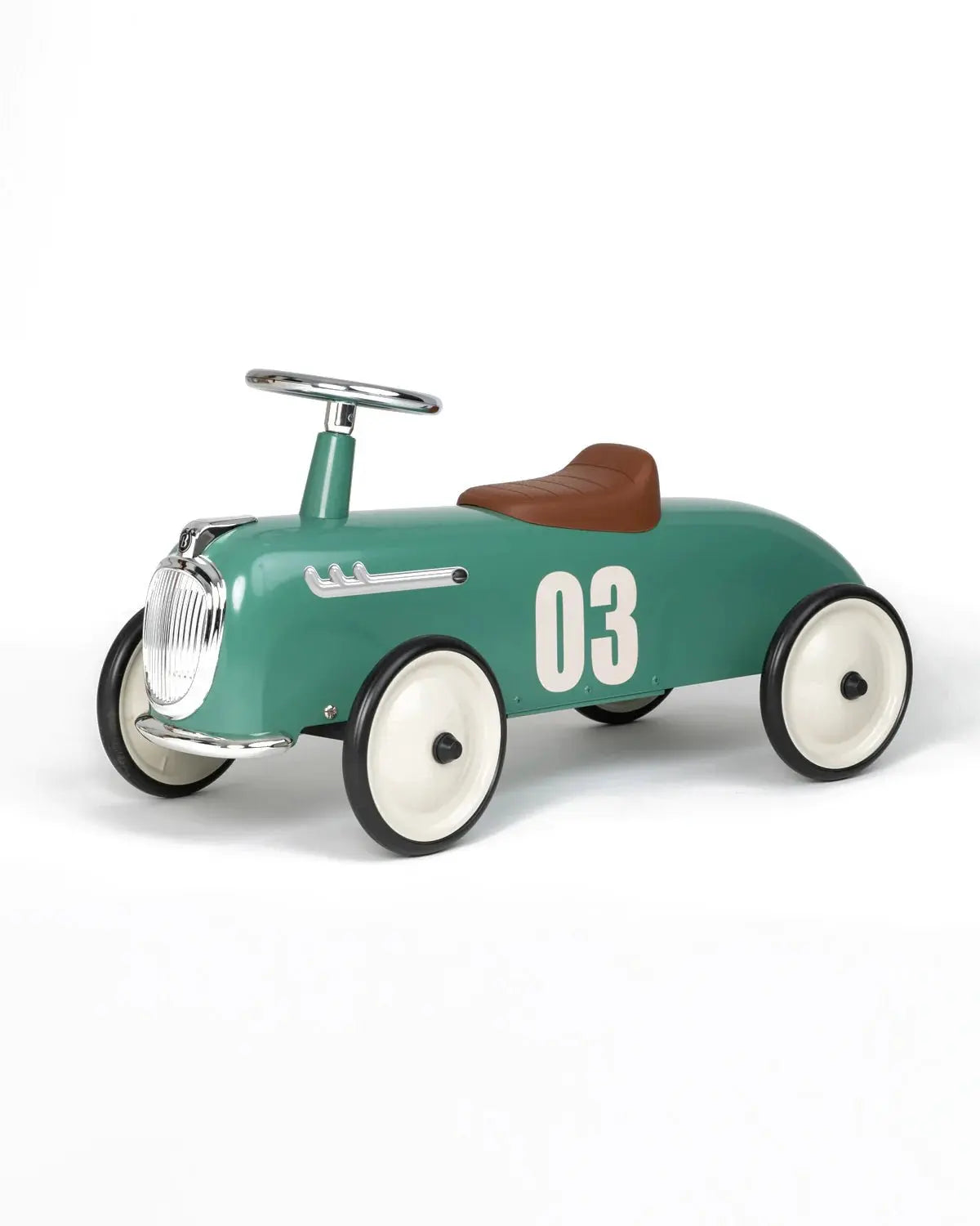 Safe and Fun Ride-On Roadster for Children - Classic Design, Sleek and Aerodynamic  Baghera Tender Green  